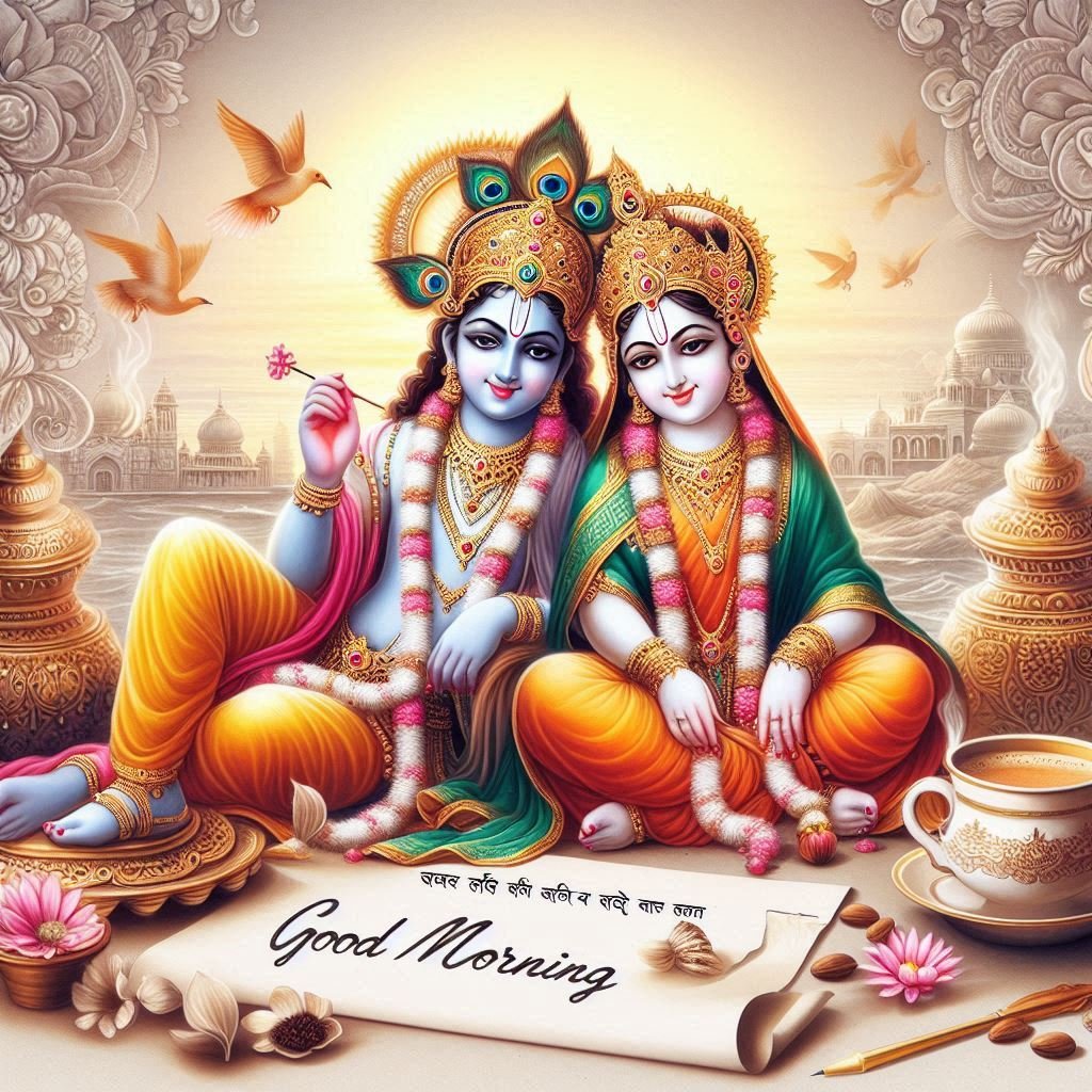 Good Morning Krishna Photo Download