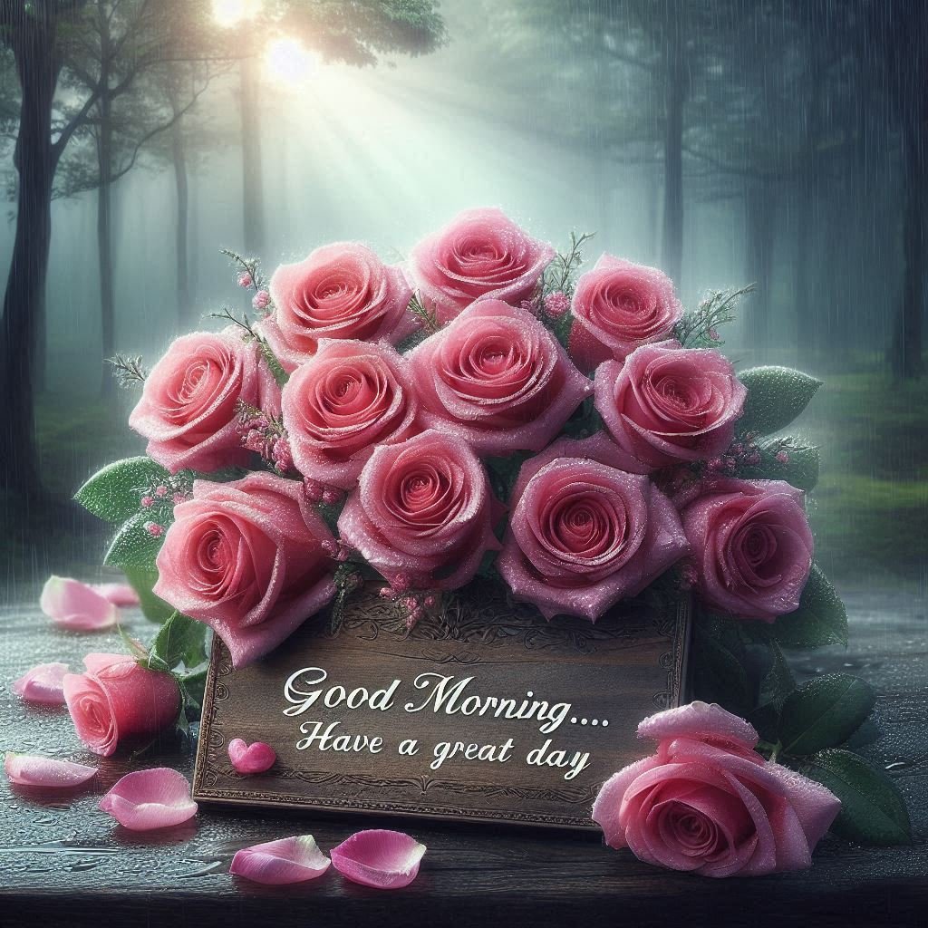 66 Good morning wishes with roses free download
