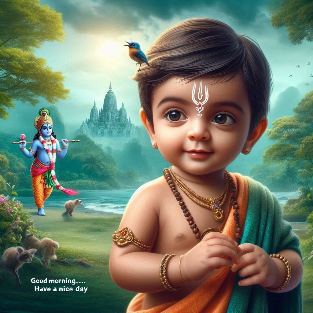 Good Morning, Lord Krishna's Images