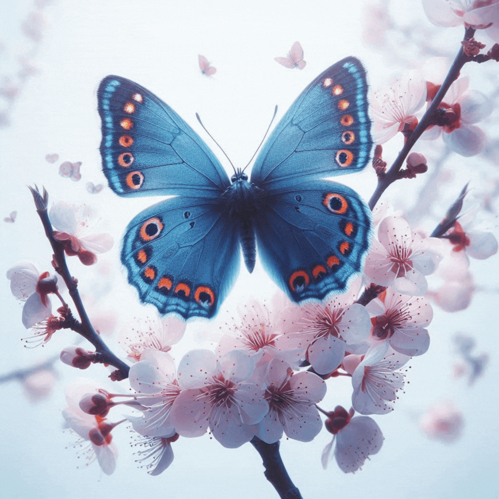 Good Morning Butterfly Template